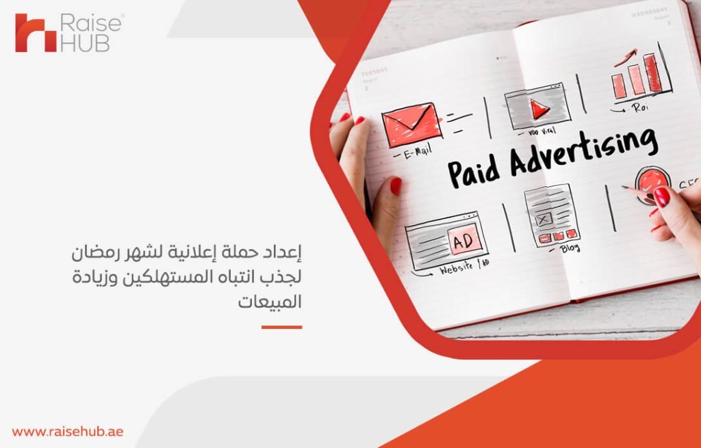إعداد حملة إعلانية لشهر رمضان لجذب انتباه المستهلكين وزيادة المبيعات