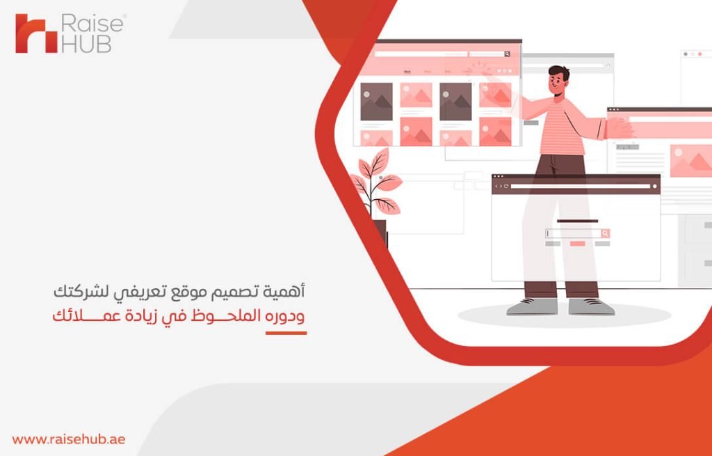 أهمية تصميم موقع تعريفي لشركتك ودوره الملحوظ في زيادة عملائك