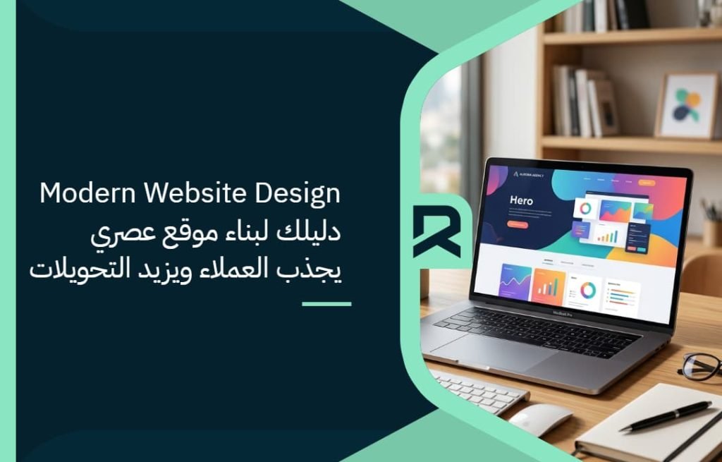 Modern Website Design: دليلك لبناء موقع عصري يجذب العملاء ويزيد التحويلات